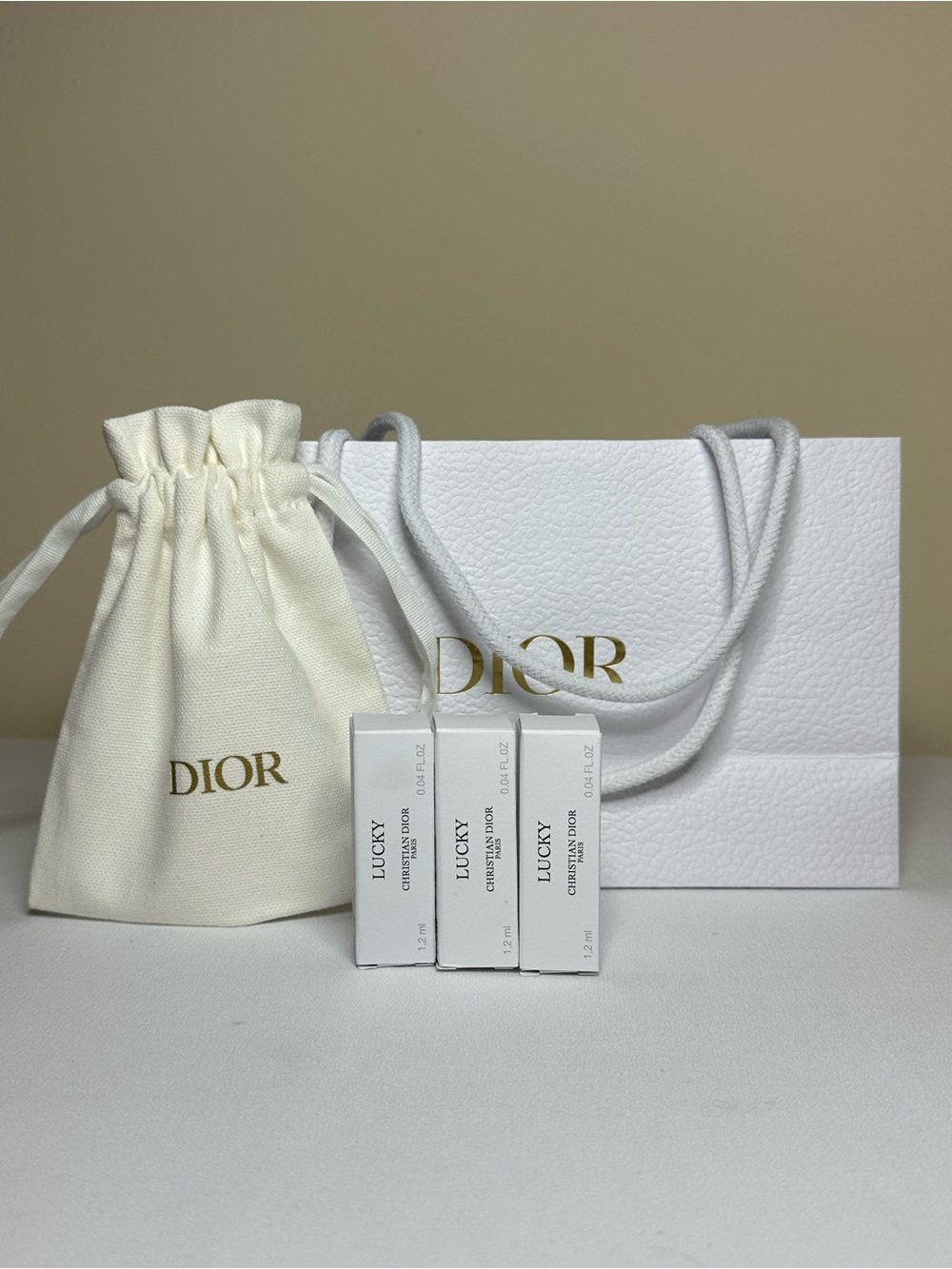 Dior Lucky sample set